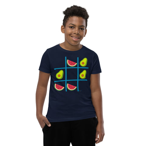 Kids Tic Tac Toe Short Sleeve T-shirt