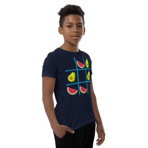 Kids Tic Tac Toe Short Sleeve T-shirt