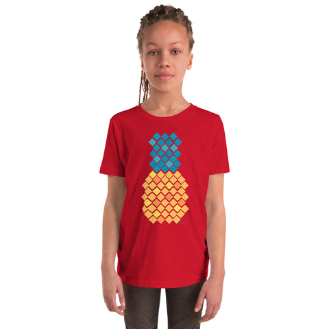 Kids Pineapple Short Sleeve T-shirt