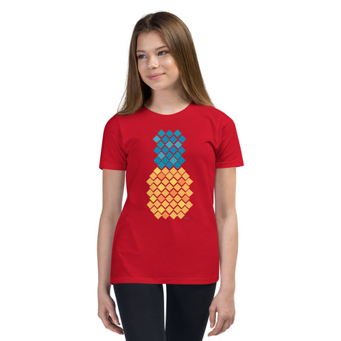 Kids Pineapple Short Sleeve T-shirt