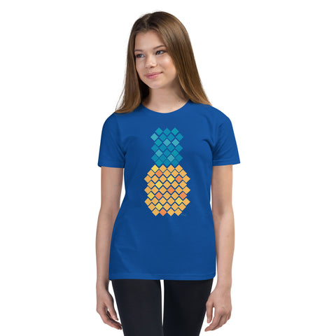 Kids Pineapple Short Sleeve T-shirt