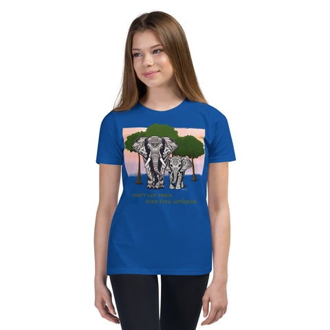 Youth Save Our Animals Short Sleeve T-shirt