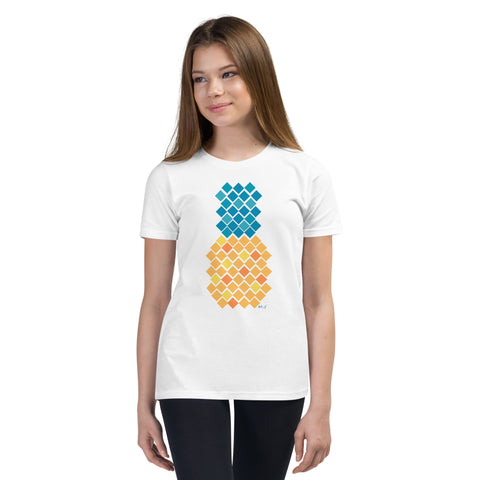 Kids Pineapple Short Sleeve T-shirt