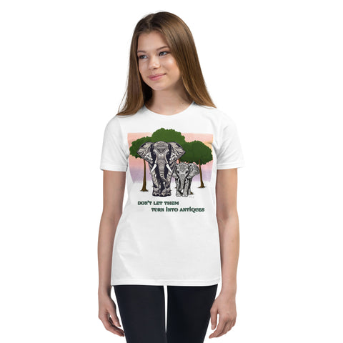 Youth Save Our Animals Short Sleeve T-shirt