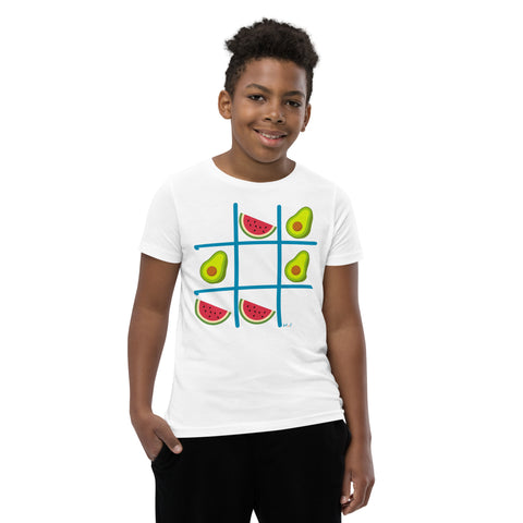 Kids Tic Tac Toe Short Sleeve T-shirt