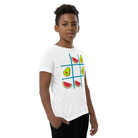 Kids Tic Tac Toe Short Sleeve T-shirt